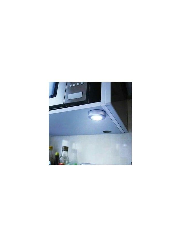Wireless LED lamp Can be stuck anywhere on the wall cabinet, bathroom or kitchen one piece Car Replacement Bulbs (3)
