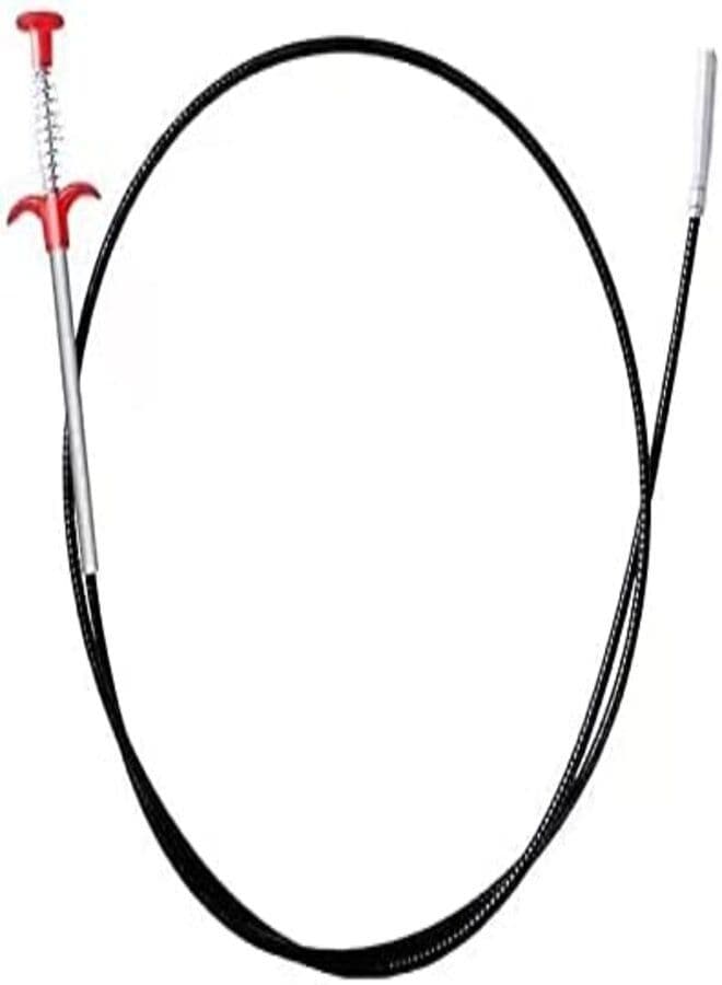 أداة تسليك المصارف المرنة لإزالة الشعر والانسدادات – منظف أحواض ومجاري متعدد الاستخدامات Bathroom Cleaners