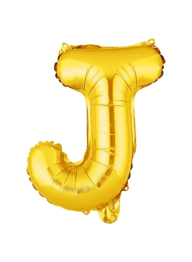 Giant Gold Letter J Balloon Foil Helium Big Single Mylar Balloon Birthday Party Decoration Supply Baby Shower Event