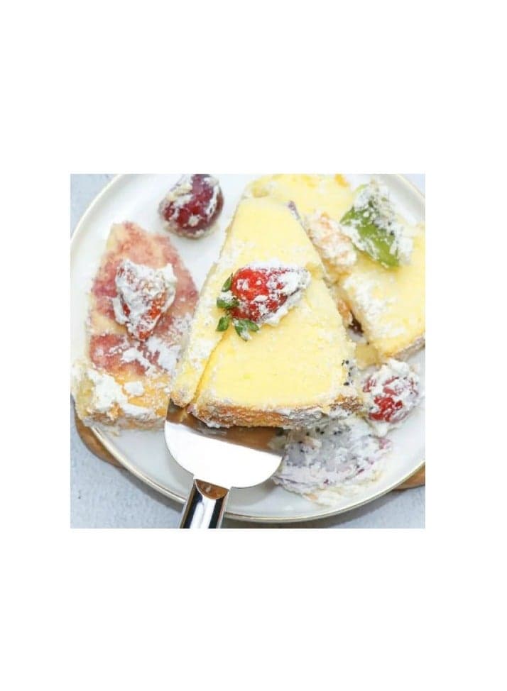 A Set Of Pizza Cutter, Pastry Holder And Stainless Steel Knife With Acrylic Handle. Knives (٦)