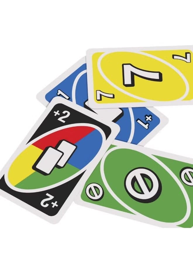 UNO Card Game for Family Night 50th Anniversary Edition, Match Color and Numbers (6)