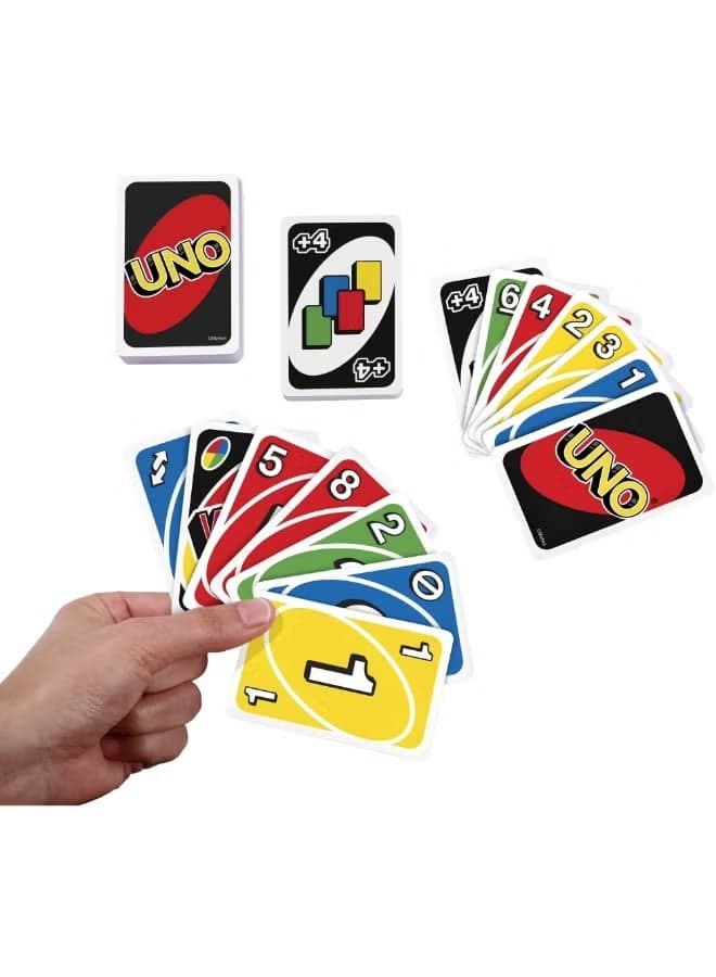 UNO Card Game for Family Night 50th Anniversary Edition, Match Color and Numbers (3)