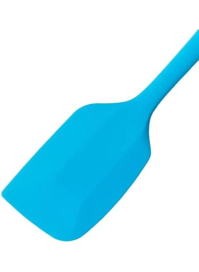 Silicone Spatula Heat Resistant Non Stick Flexible Kitchen Turner for Cooking Baking Mixing Scraping Food Grade One Piece Design Ergonomic Handle Dishwasher Safe Kitchen Utensil Tool Home (٣)