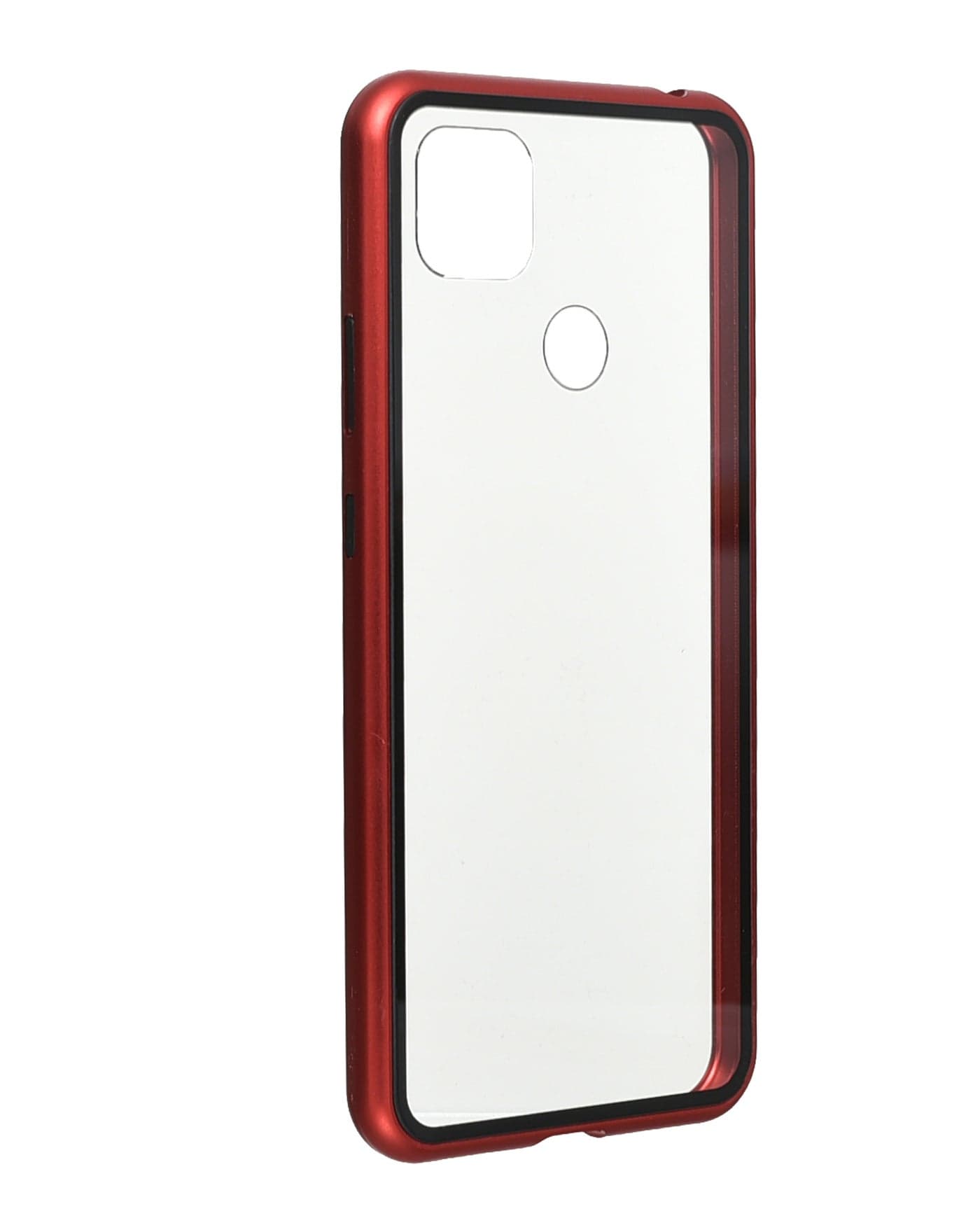 Strong Magnetic Phone Case with 360° Protection & Shock Absorption for Xiaomi Redmi 9C - Red (2)