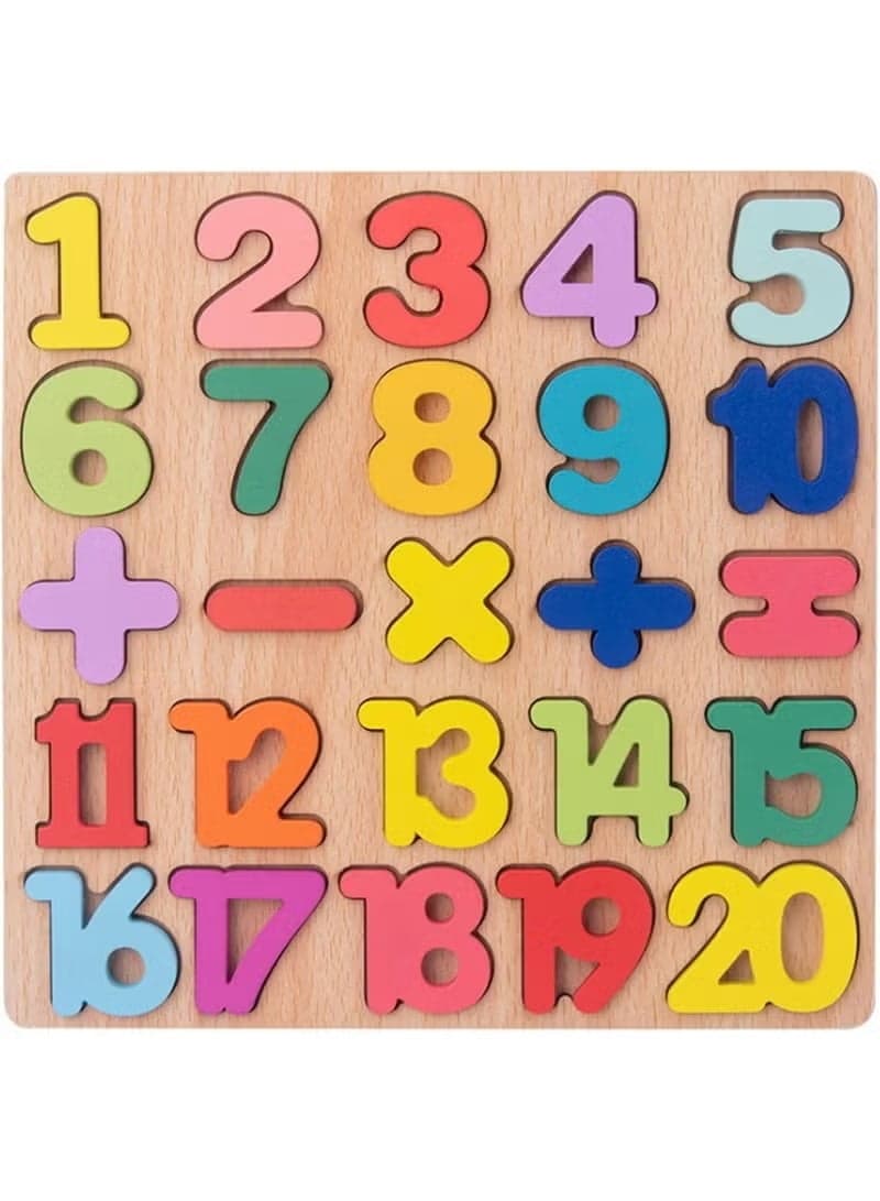 Mini wooden puzzle game – educational and fun, suitable for children aged 4 to 7 years to develop skills and concentration Pegged Puzzles