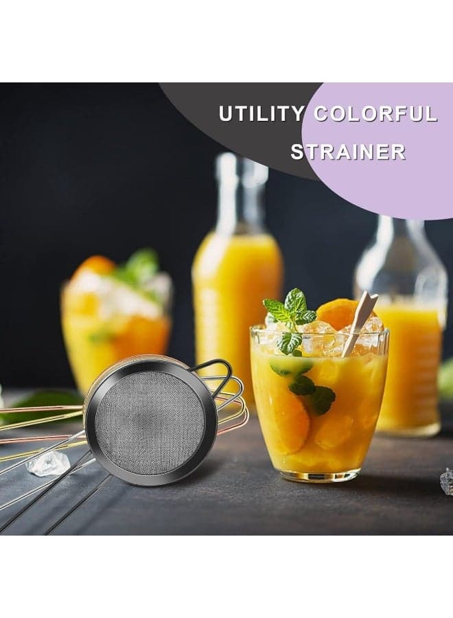 Modern Kitchen Strainer Multi-Sizes, Made of High Quality Stainless Steel, Dishwasher Safe, Easy to Use Generic T-9299 Colanders & Food Strainers (٩)