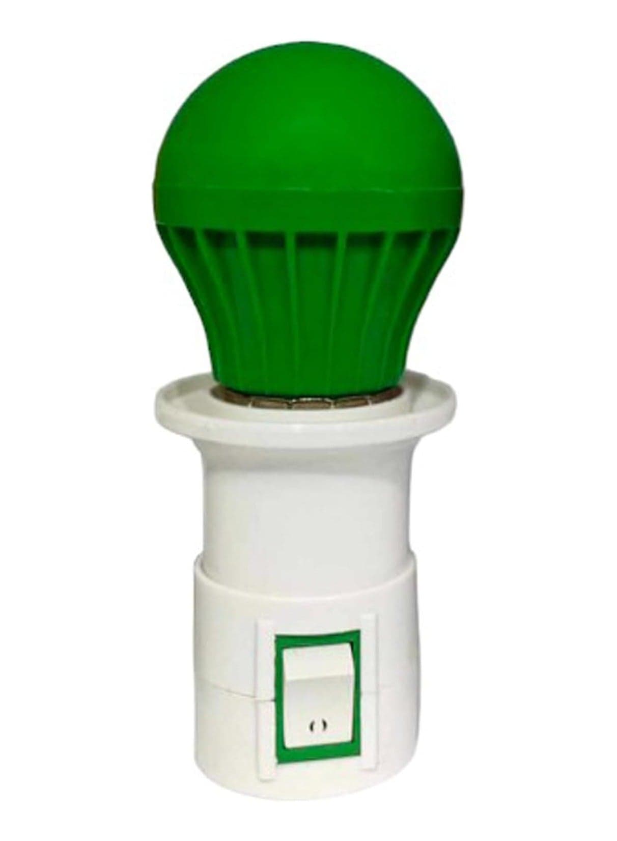 1.5W LED Night Light Bulb for Party Decoration + Screwdriver with Switch to Turn Bulbs Directly On (Green, Small) (٤)