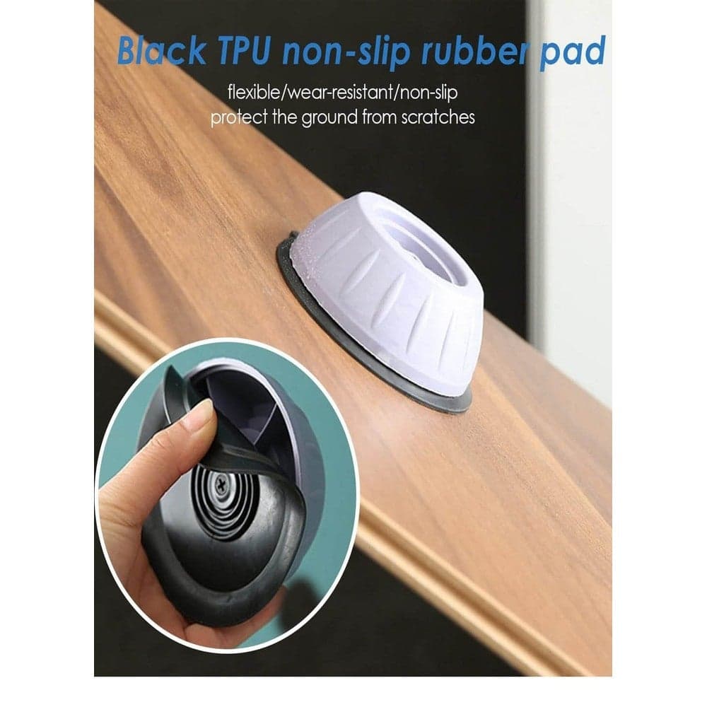 Anti-vibration washing machine feet set, 4 pieces Washing Machine Pads (2)