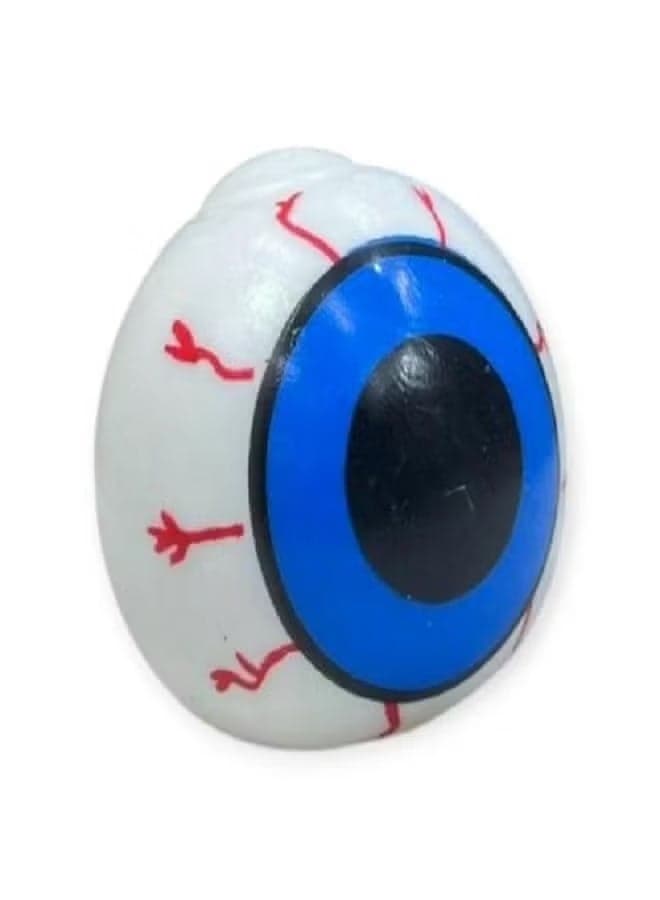 Eye Ball Stress Toy Halloween Stress Ball Toys Bloodshot Eyeball Squeeze Toys, 1Pc Children Stress Toy, Halloween Carnival Games Party Favors Squishy Toys