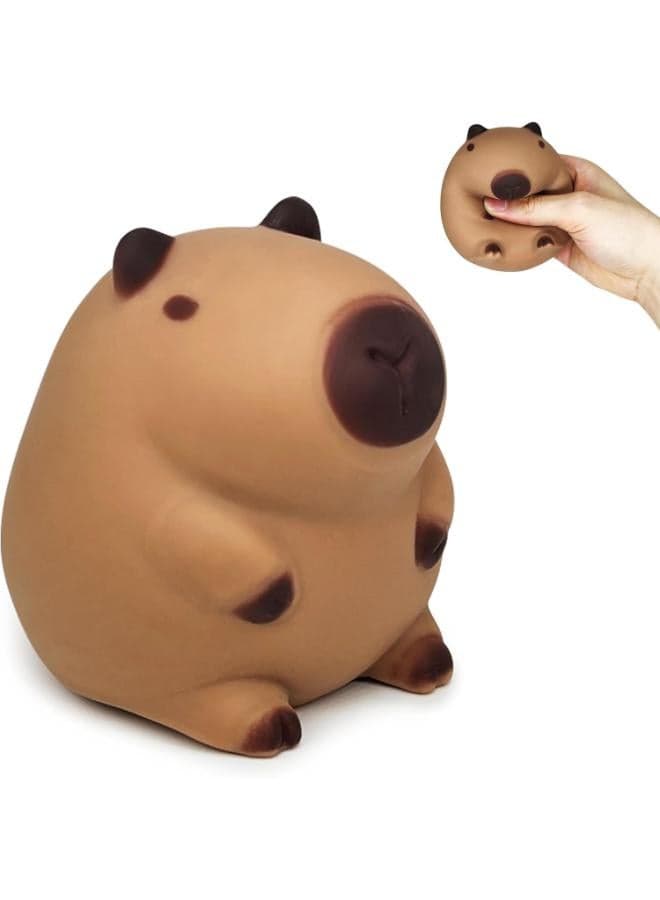 Soft Capybara Stress Ball, Animal Squeeze Ball, Children, Anti-Stress Ball, Adult, Anti-Stress Toy, Squeeze Ball, Sensory, Stress Balls, Party Decoration Squishy Toys