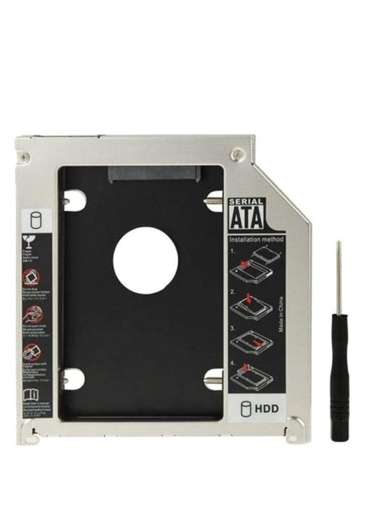 UNIVERSAL SECOND For SATA HDD 2.5 inch Caddy Thickness: 12.7MM External Hard Drives