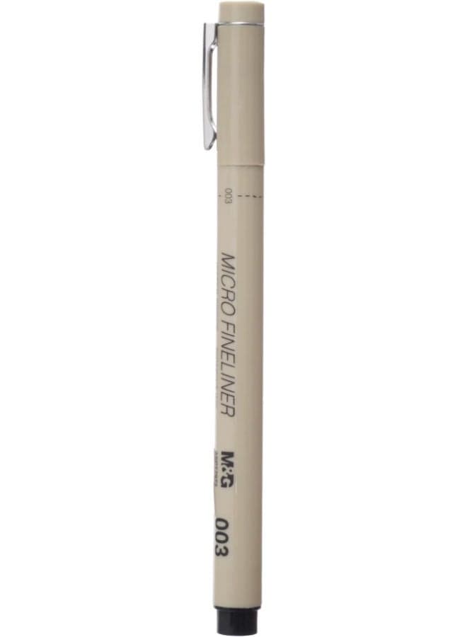 Micro Fineliner Pen, 03mm Ultra-Micro Tip for Ultra-Precise Art and Detailed Sketches