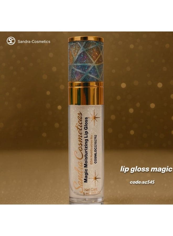 Magic Moisturizing Color Changing Lip Gloss 5 ml Aloe Vera Hydrating Gloss Transparent Tube Doe Foot Applicator (٣)