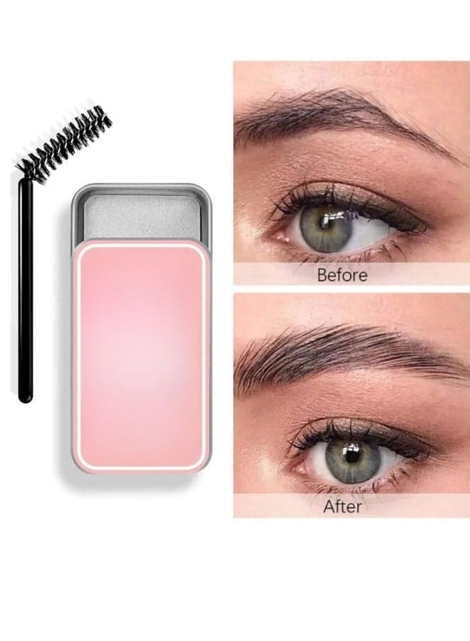Natural Transparent Eyebrow Gel with Long Lasting 3D Styling Brush (25g)