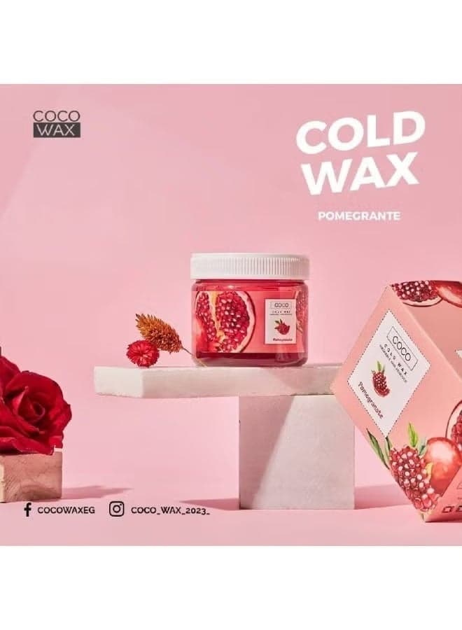 Coco Wax Cold Wax for Hair Removal: Effective Hair Removal from the Roots, Suitable for All Skin Types, 250g Personal Care (٣)