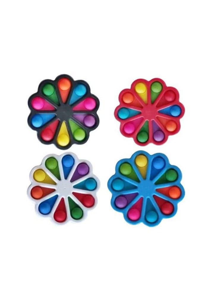 Fidget Toys Simple Dimple Fidget Toys Stress Reliever Toys For Kids Flower