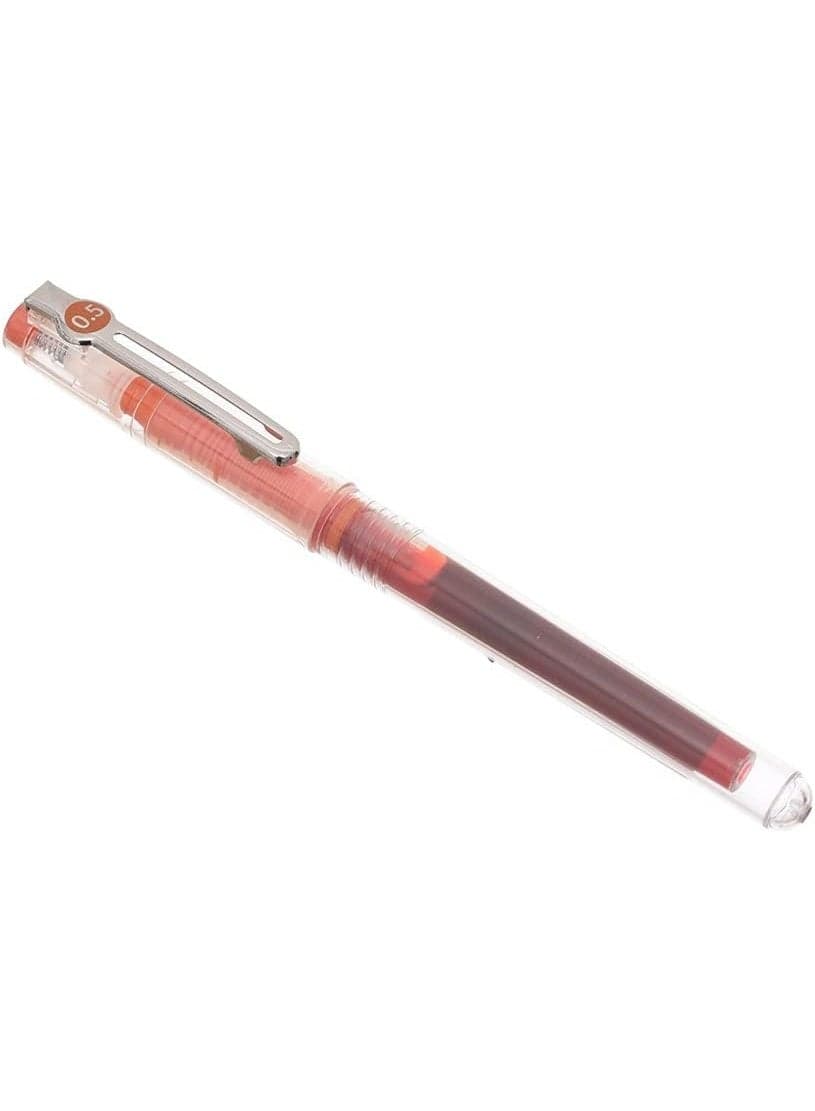 M&G Orange Roller Ink Pen 0.5Mm No: Arpm2401 Gel Ink Pens