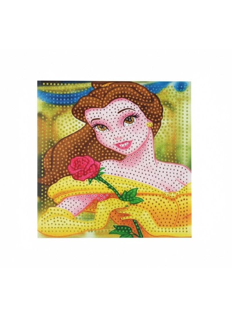 Bring adorable fantasy characters to life using glittering diamonds! perfect for creative girls 20 X 20 cm (Multi-shaped and colorful) (5)