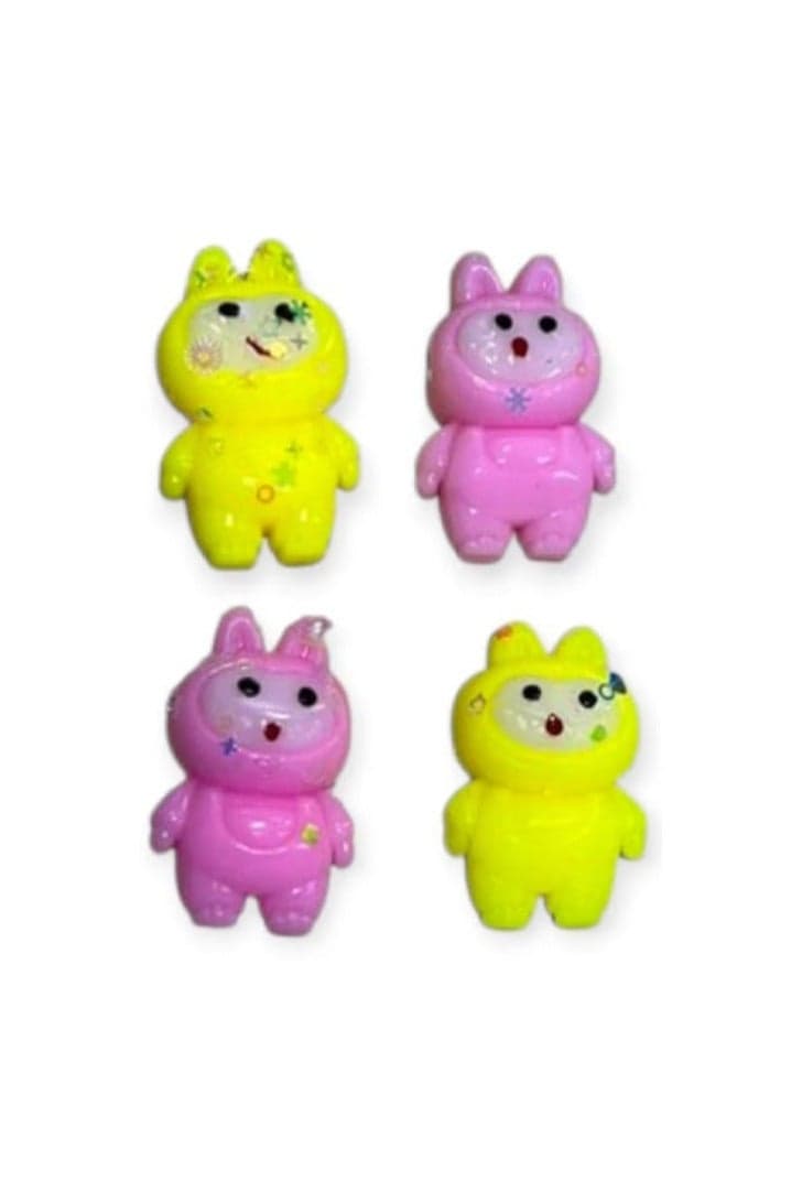 Labubu Taba Squishy Relaxante Fidget Toy Labubu 2025 4 Pcs small (٢)