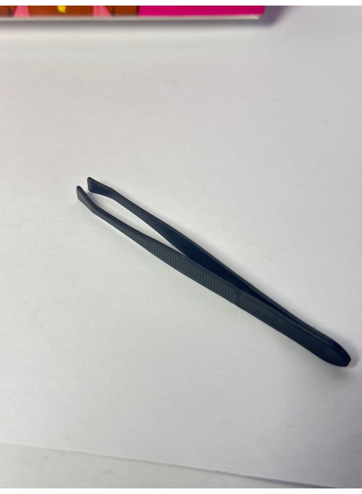 women Tweezer Facial Grooming, Eyebrow Shaping for Men & Women-BLACK 1PC (٤)