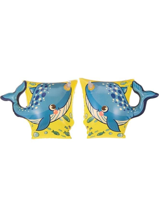 Jleisure - Play Pool, Yellow Color with Green, Orange and Light Blue Inserts, 51009 Baby Floats & Float Suits (٣)