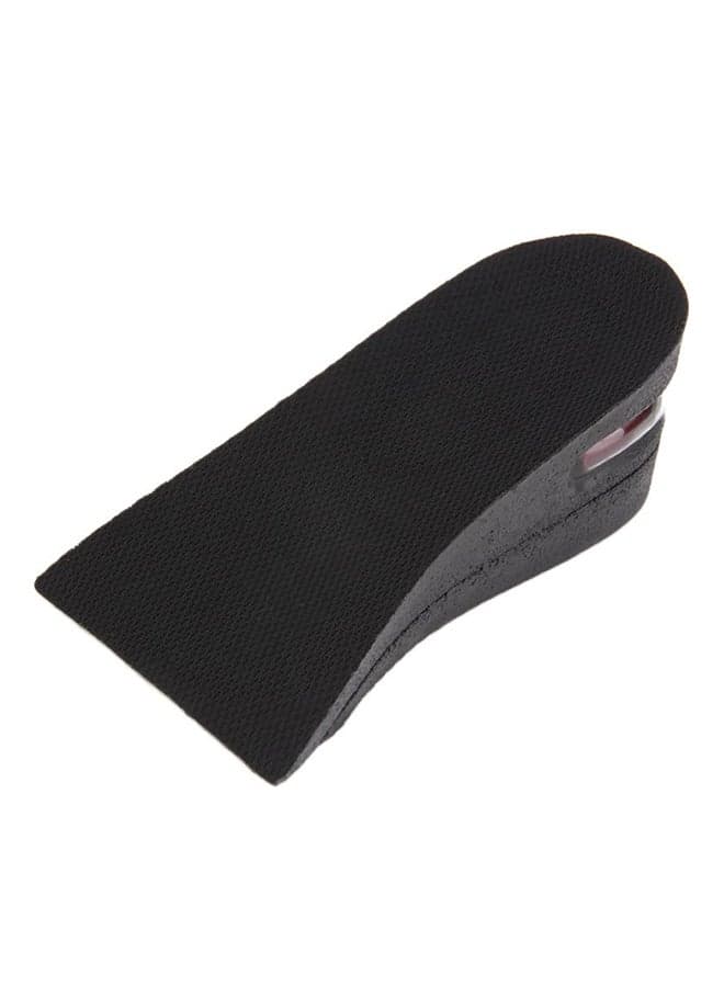 Pair Of Adjustable Heel Insoles Pad Black Shoe Insoles
