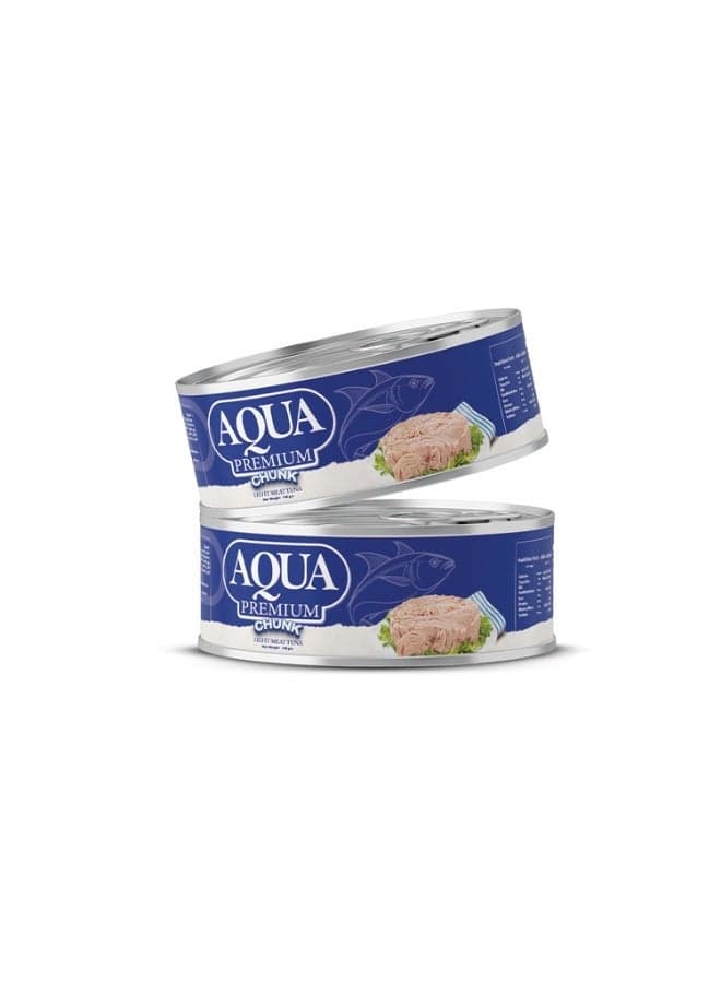 Chunk Tuna Light Meat easy open 140grams Pack of 2 Canned Tuna