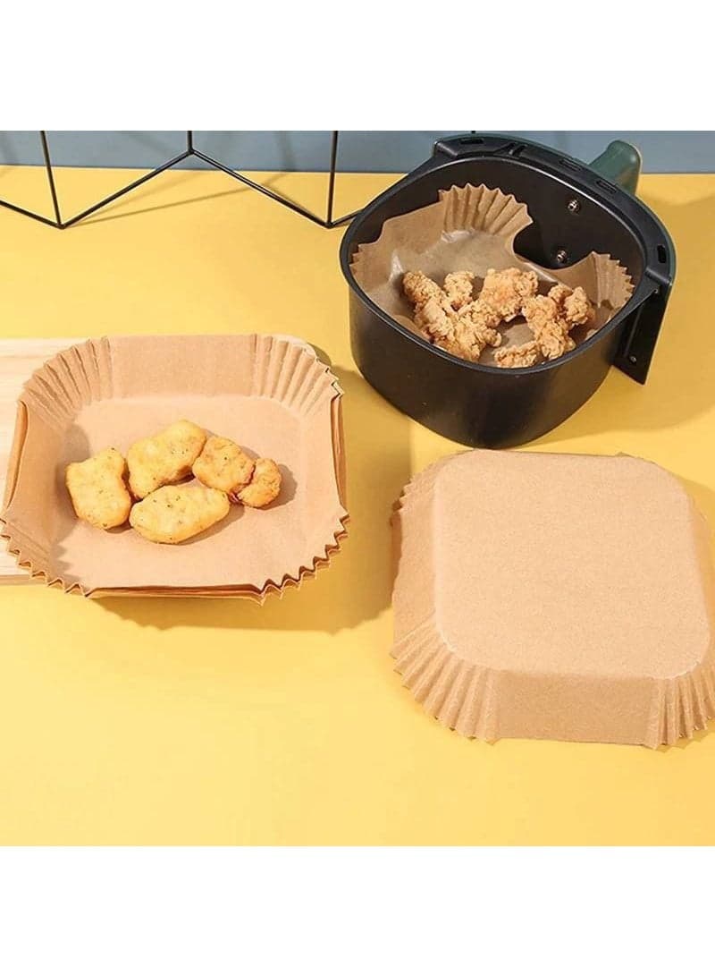 Genuine Square Air Fryer Paper – Heat-Resistant Parchment Paper for Air Fryers (4)