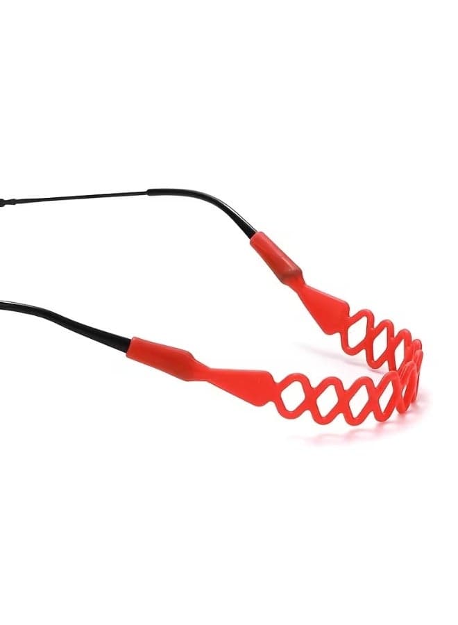 Silicone Eyeglass Strap Anti-Slip Glasses Holder Cord for Sports & Kids (4)