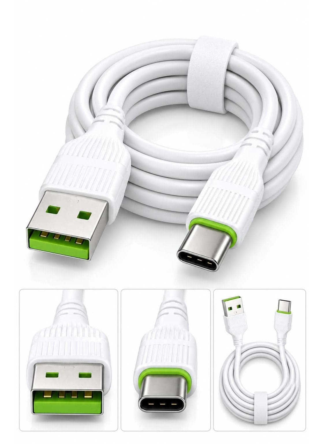 High-Speed USB to Type-C Charging Cable for Fast Charging and Data Transfer (25W, 1m) – Model ST-375 (3)