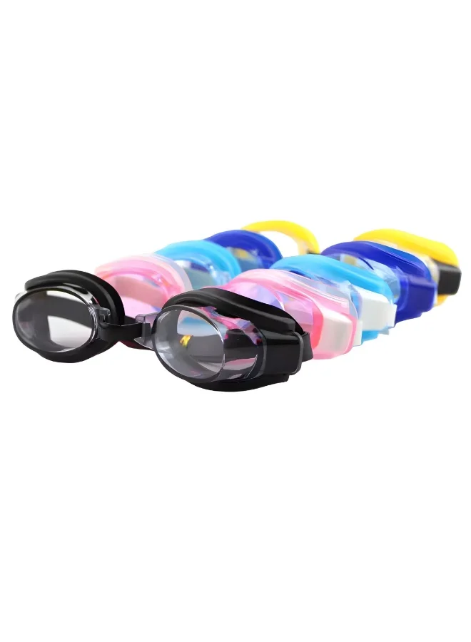 Waterproof swimming kids goggles pool and sea anti fog glasses (4)