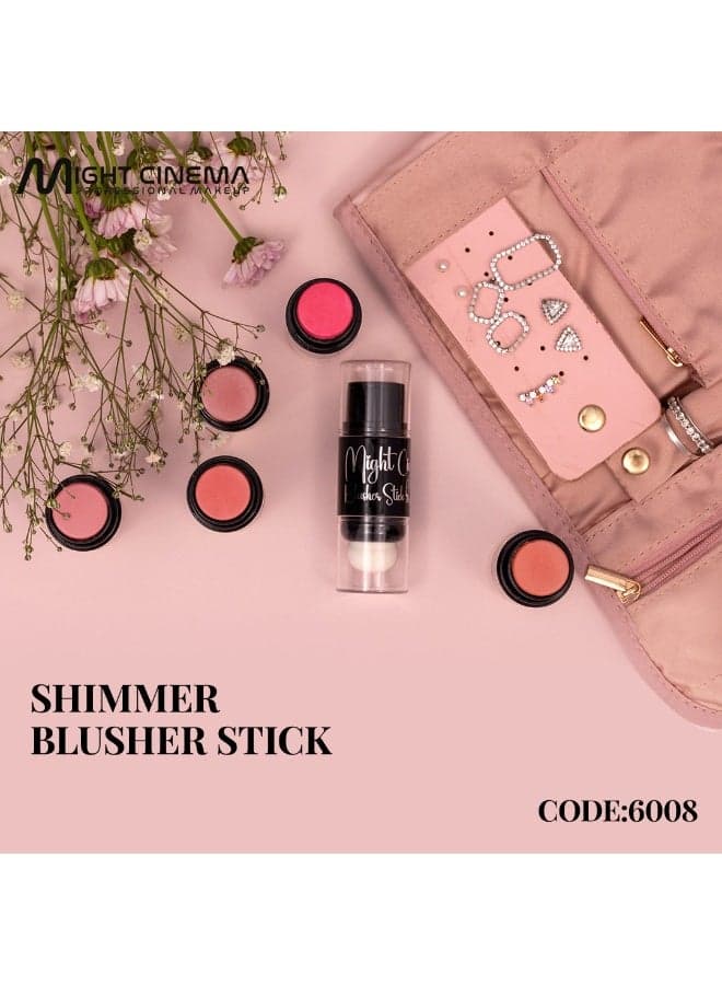 Blush Stick Glow with Blending Sponge 6008-105 Blusher & Bronzer (٩)