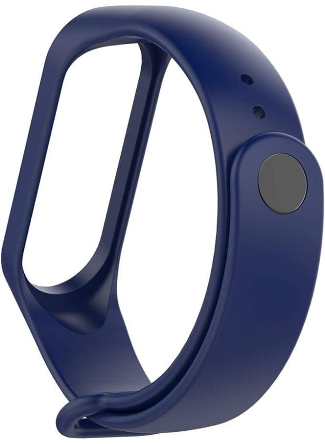 Breathable Replacement Silicone Sport Strap Compatible with Xiaomi Mi Band 5/6/7 Watch M5/M6/M7 One Size, Unisex Adult Smartwatch Bands (٢)