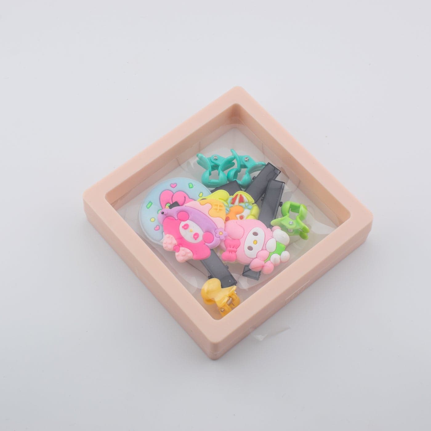 Box of Multi Pcs Colorful Hair Clips, Qty may vary