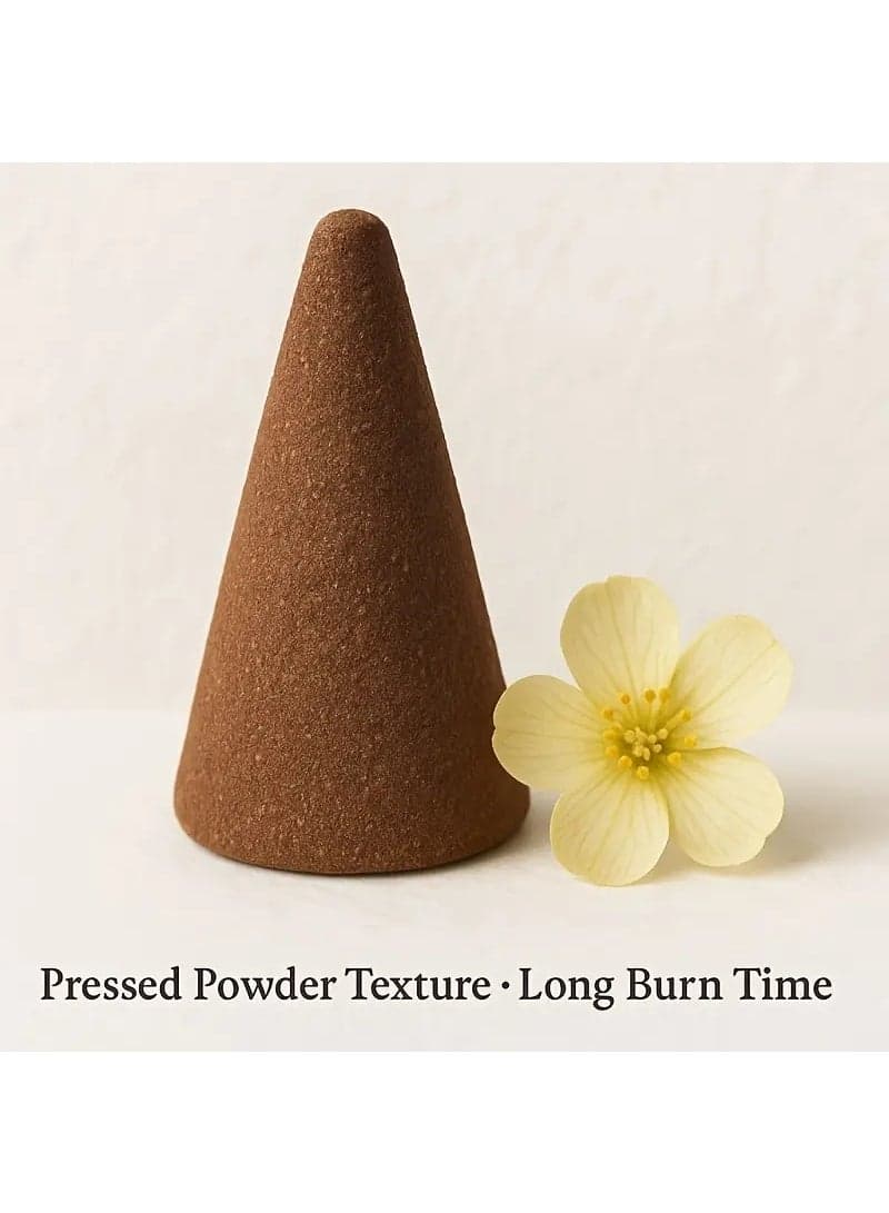 Ansaam Pyramid-Shaped Incense – "Kingdom of Roses" Scent – Pack containing 15 cones. (٣)