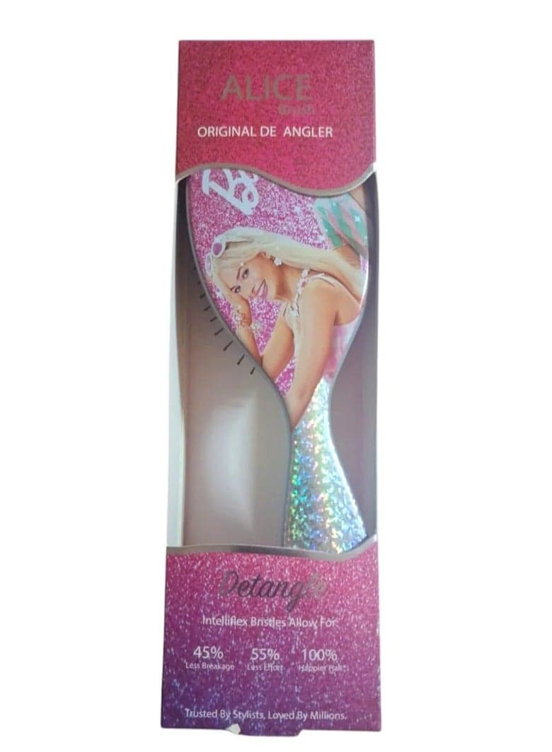 BRUSH ORIGINAL DE ANGLER intelliflex Bristles Allow For 45% Less Breakage 55% Less Effort 100% Happier Hair Trusted by stylists ,loved by millions (2)