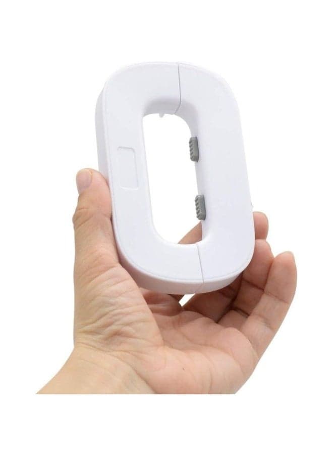 Refrigerator and freezer door safety lock for child protection, anti-pinch protection, anti-opening, suitable for refrigerators, cabinets, cupboards and doors, easy to install (6)