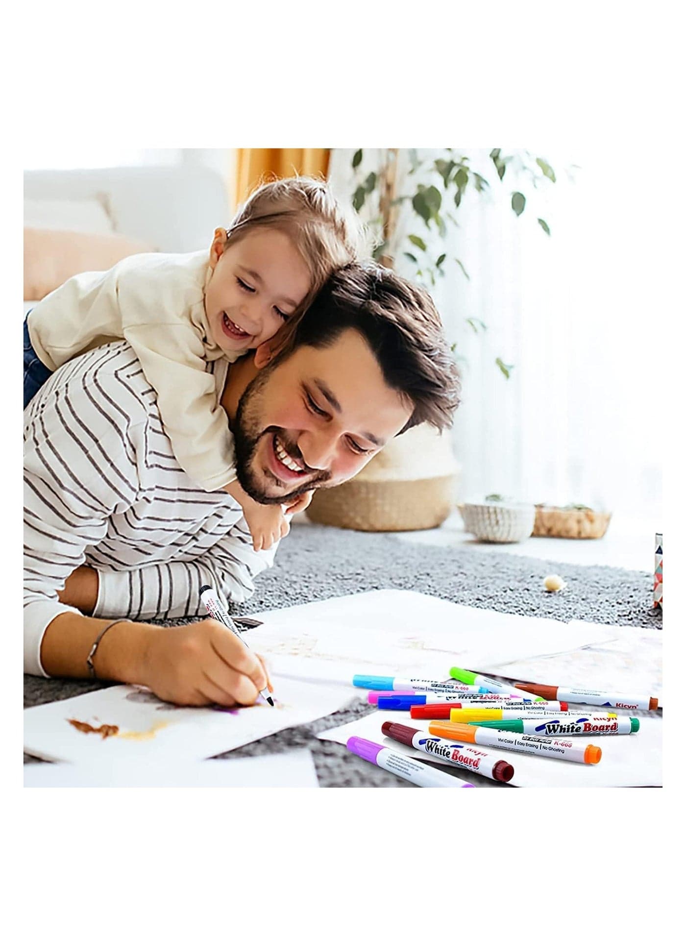 11 Colors Whiteboard Markers Set, Magic Water Drawing And Coloring Markers, Magic Drawing Markers, Whiteboard Markers, Water Based Drawing Markers Eco Friendly Coloring Pens For Teaching Drawing Drawing & Painting Supplies (٢)