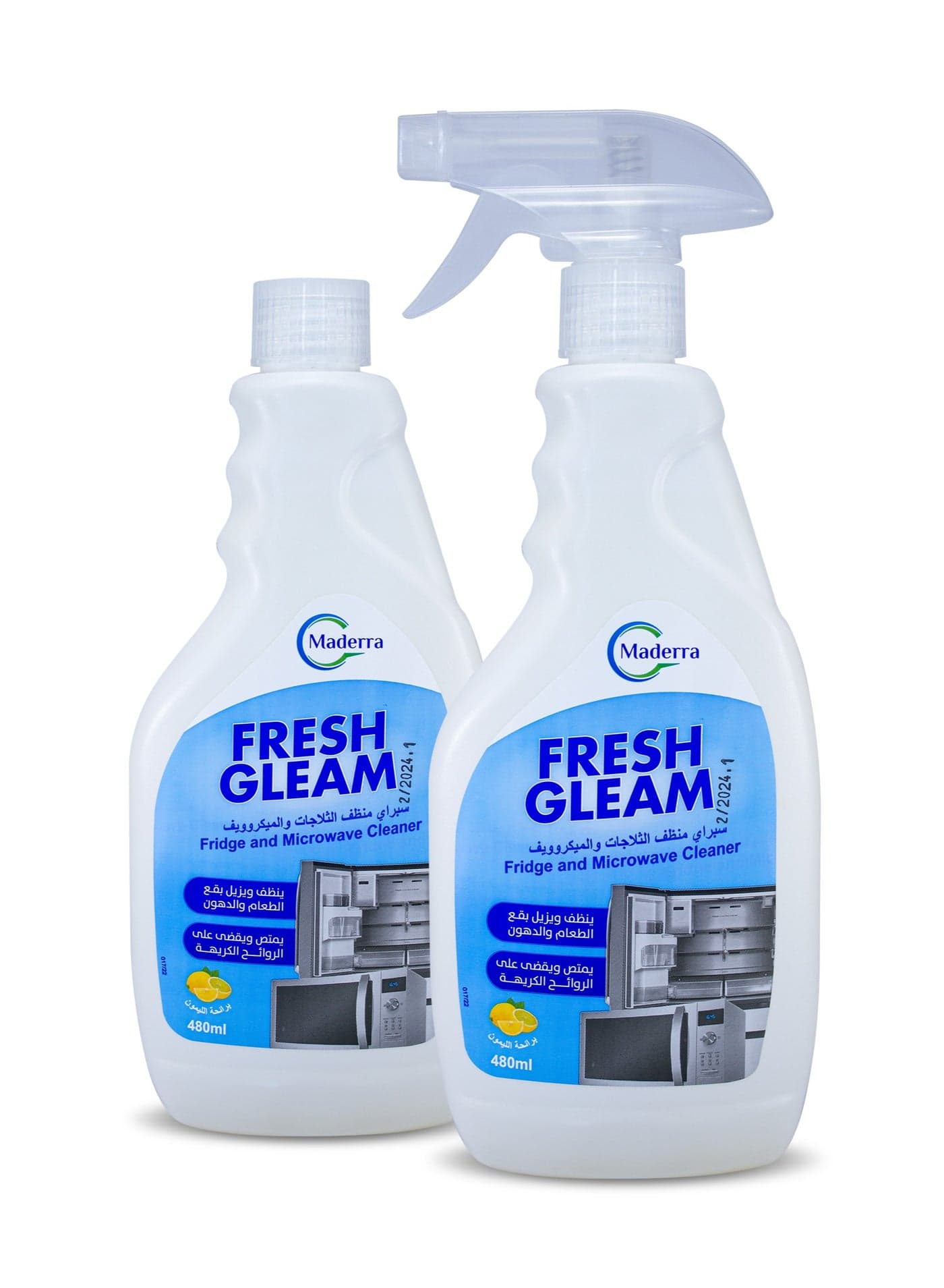 Fresh Gleam Fridge and Microwave Cleaner for a Streak-Free Shine