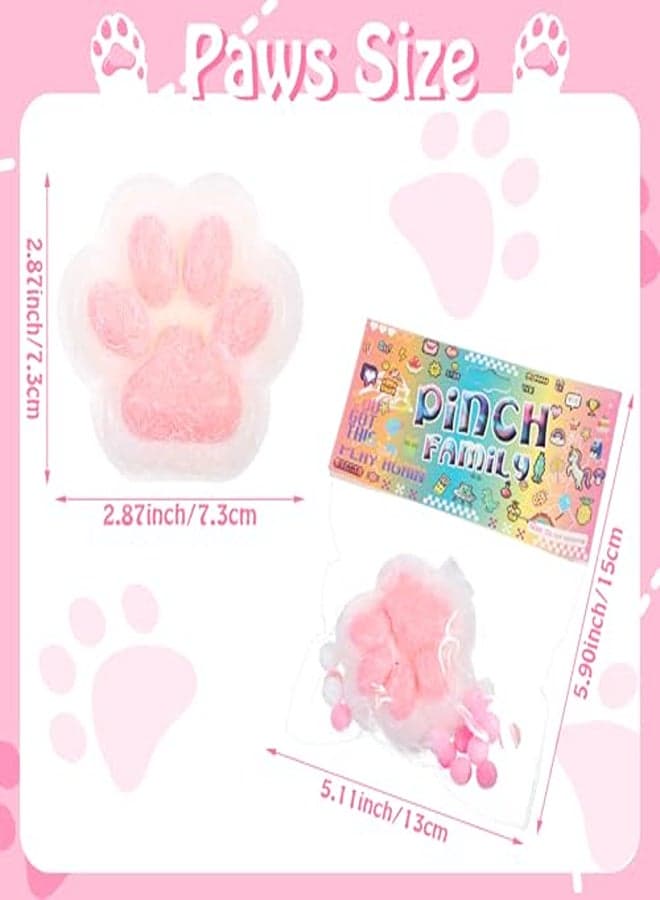 Cat Paw Squishy Fidget Toy – Stress Relief Sensory Toy for Kids & Adults (٢)
