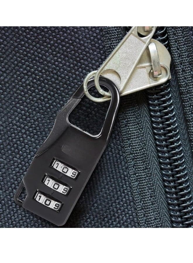 3-Combination Travel Suitcase Code Lock Compatible with Swiss gear bags Multicolour Padlocks & Hasps (٤)