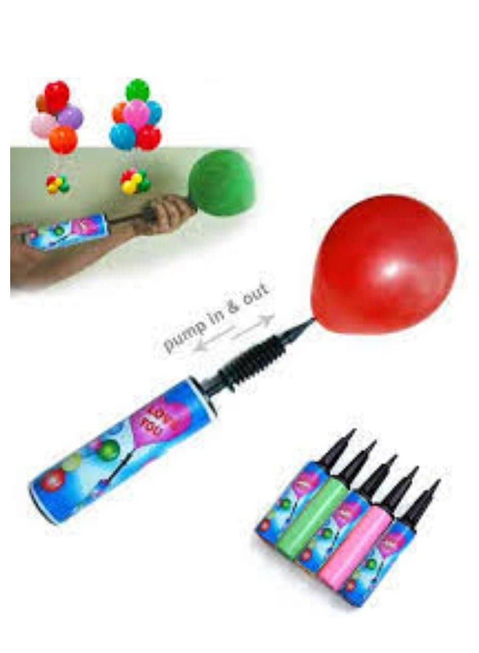 2 balloon pumps for parties and birthdays suitable for all ages (٢)