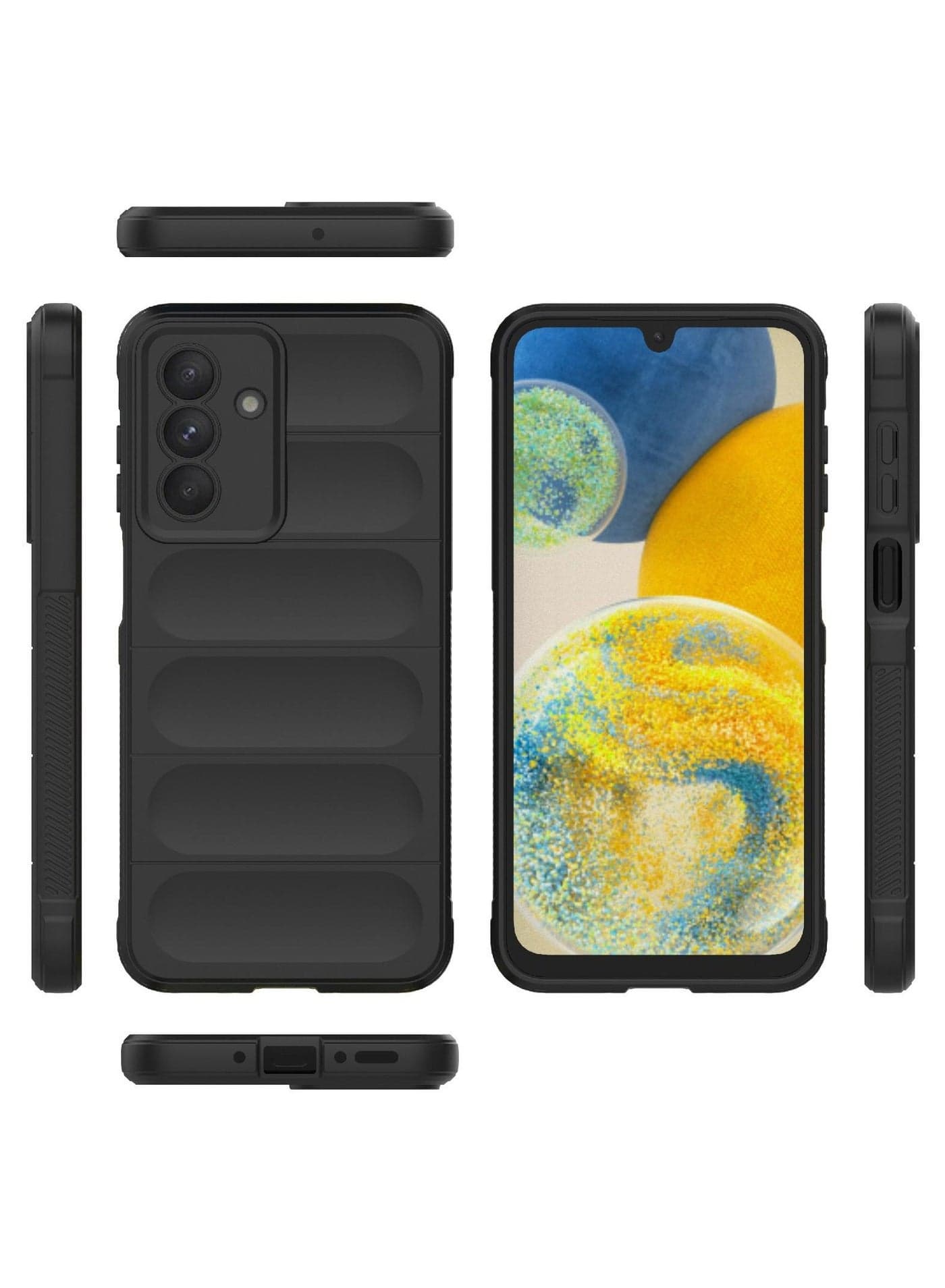 Phone case cover Magic Shield TPU + Silicone Shockproof Phone Case For Samsung Galaxy A26 (Black) (3)
