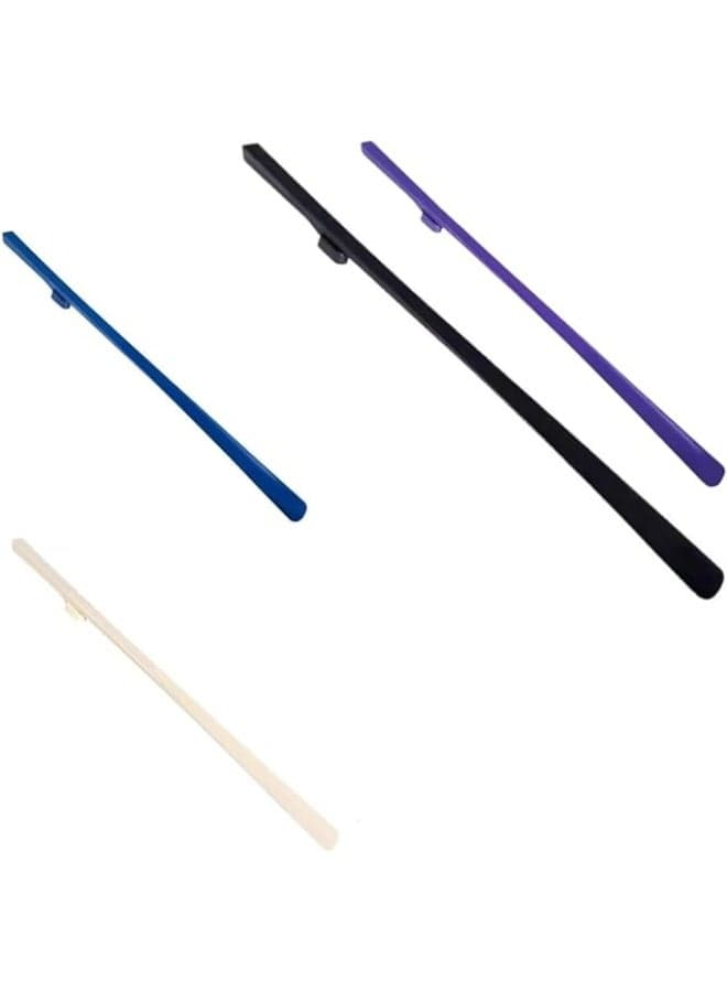 Plastic shoe horn with long handle and magnet for easy putting on shoes Shoe Brushes (5)