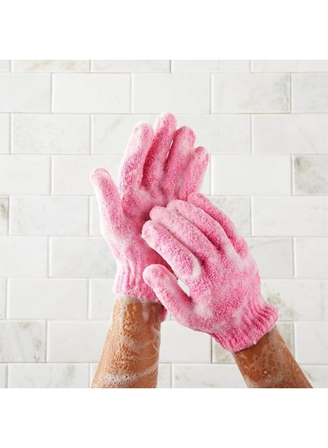 Flexible Body Scrub Glove for Shower 2 pcs Body Brushes (5)