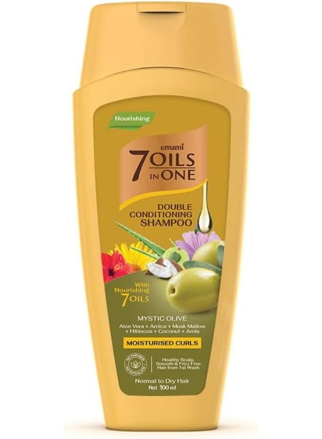 Emami 7 Oils in One Double Conditioning Shampoo Mystic Olive 100 ML