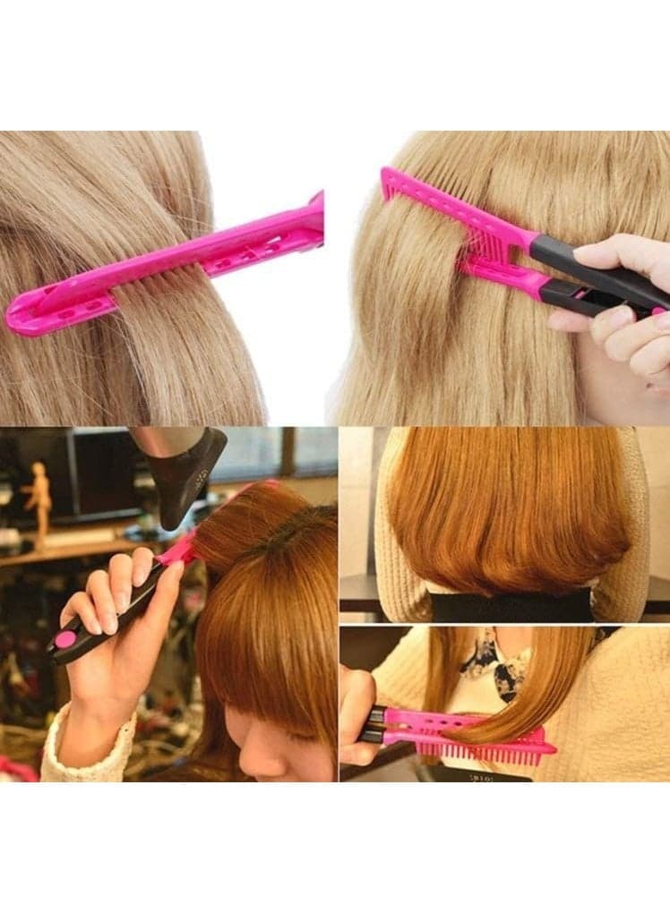 The manual thermal straightening comb offers faster styling and a touch of smoothness in seconds! Hair Straightening Brushes (8)