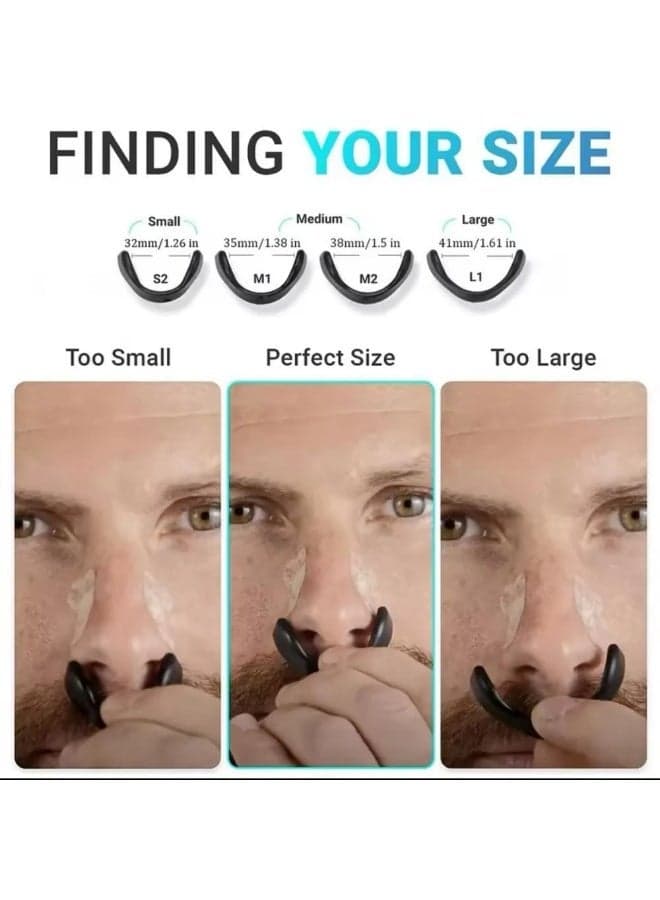 Anti-snoring nasal strips, nasal dilator, improves mouth breathing habits to relieve shortness of breath, unisex, 15 pieces (9)