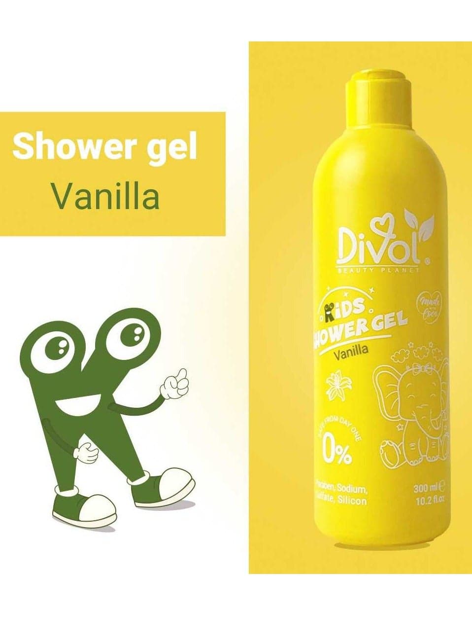 Divol Shower gel Vanilia 300ML Baby Soaps & Cleansers (2)