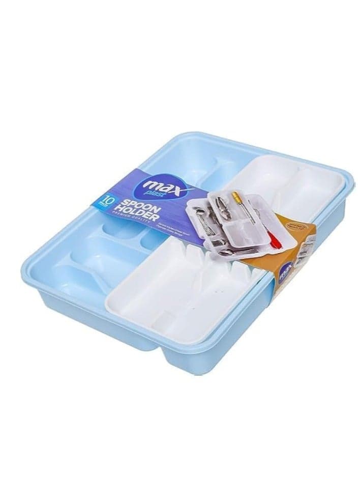 Max Plast Kitchen Drawers Organizer 10 spaces - Multicolor